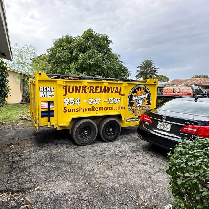 Dump trailer sizing in Miramar